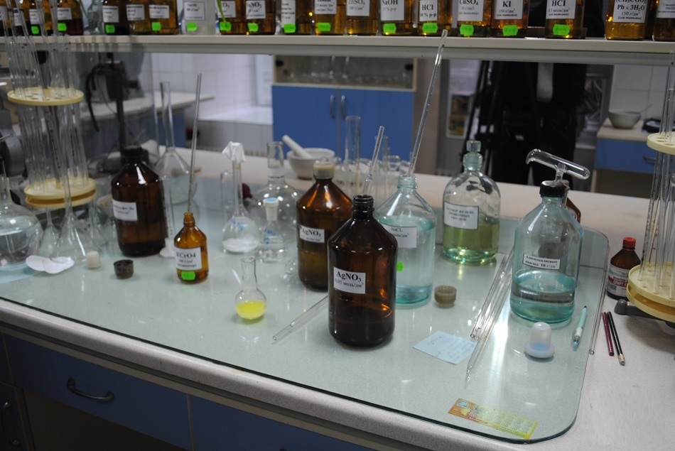 The influence of solution acidity on potassium permanganate The influence of solution acidity on potassium permanganate