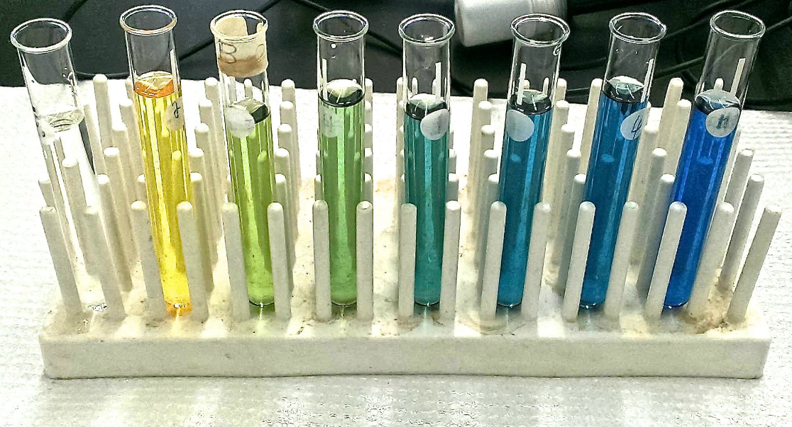 Colorimetric results of o-tolidine water samples Colorimetric results of o-tolidine water samples