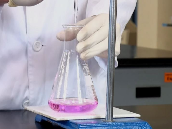 Detection of permanganate in water Detection of permanganate in water