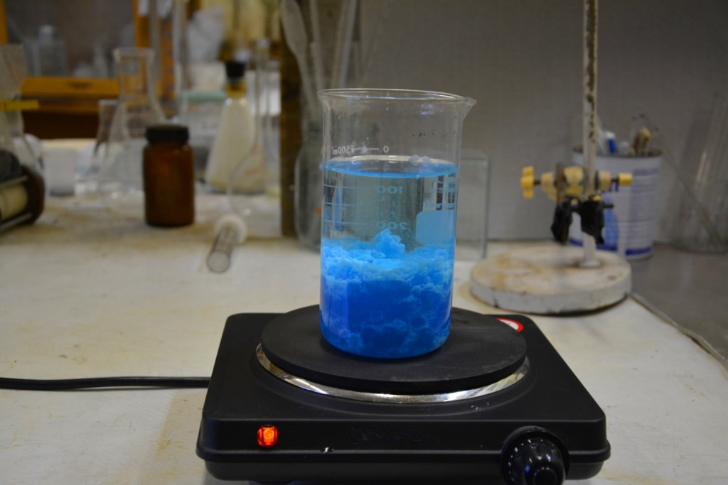 Make a copper stock solution Make a copper stock solution