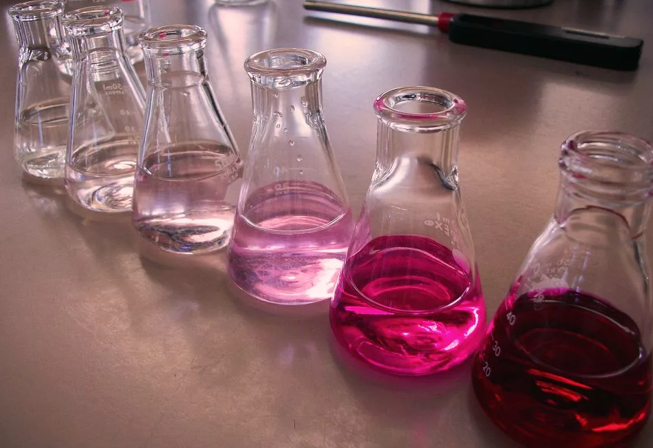 Water samples with different sulfide content Water samples with different sulfide content