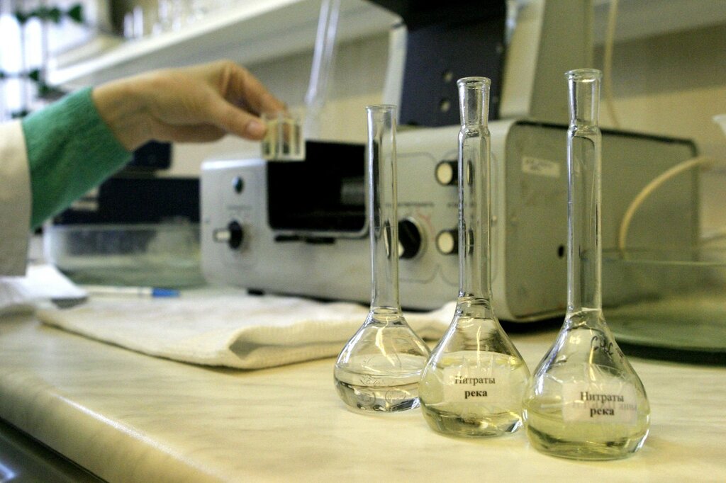 Start testing the collected water samples of benzene series Start testing the collected water samples of benzene series