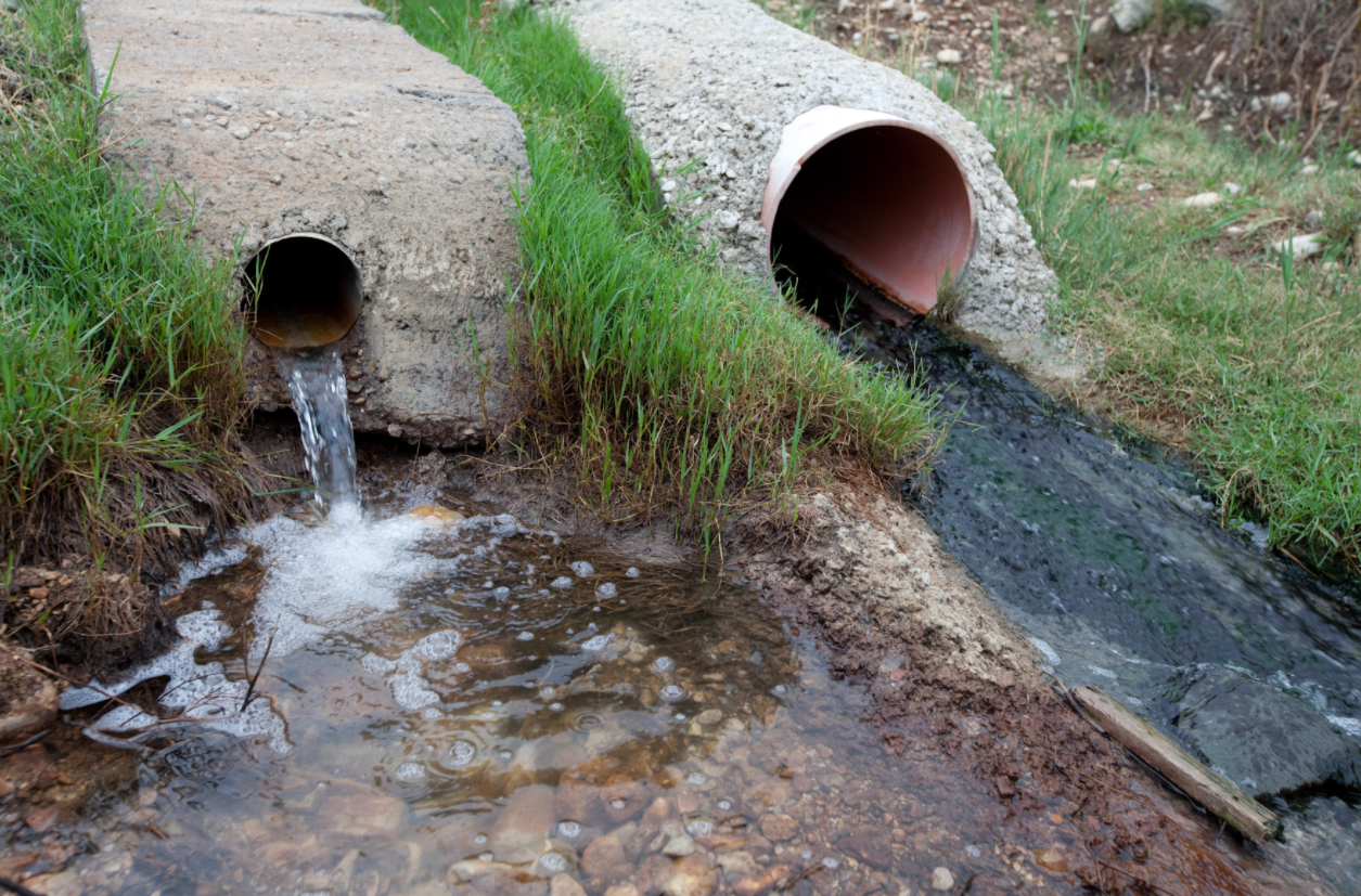 Wastewater with excessive sulfate Wastewater with excessive sulfate
