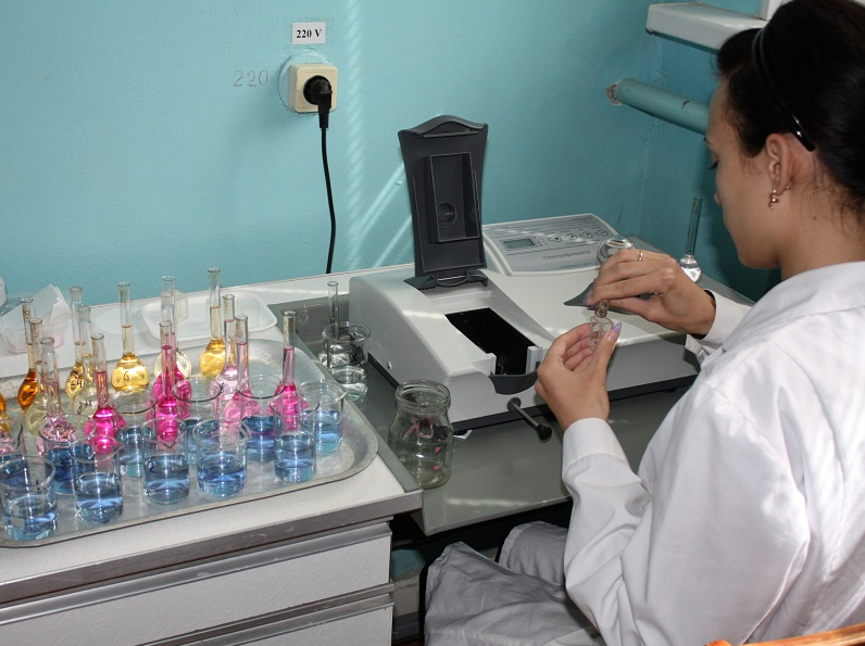 Detection of aniline content in water Detection of aniline content in water