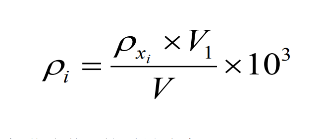 Nitrosamine quantitative analysis algorithm formula