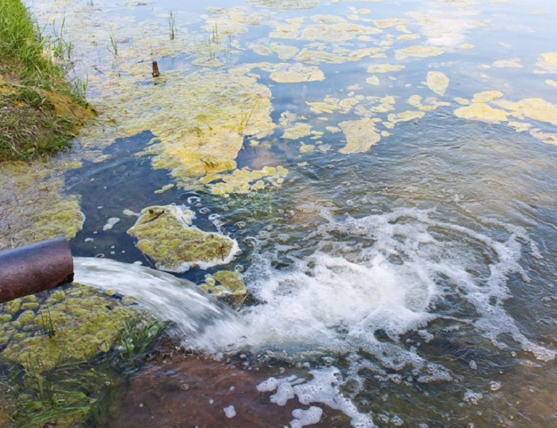 Acrylic Contaminated Surface Water