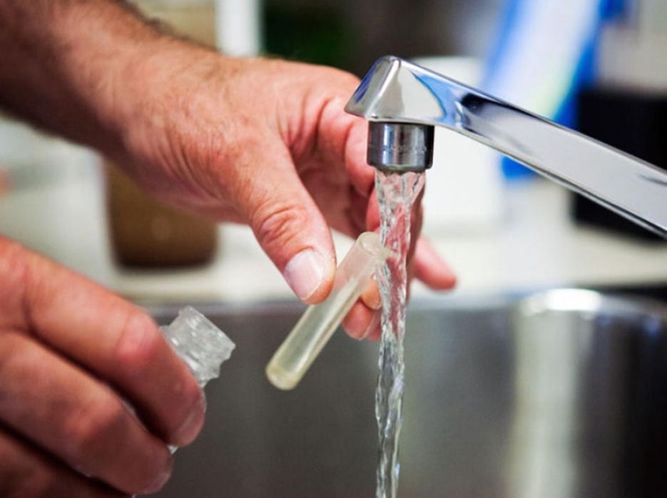 Collect tap water samples
