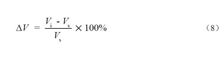 COD voltage influence test calculation formula COD voltage influence test calculation formula