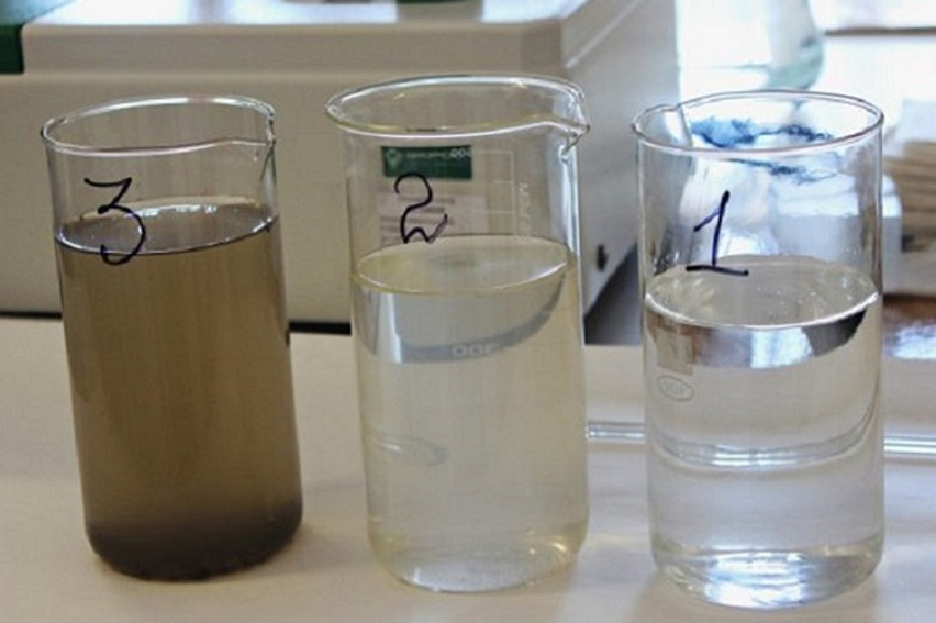 Detection of turbidity in water